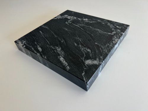 Black granite plinths - black,