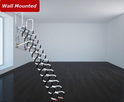Black wall mounted folding - mounted,