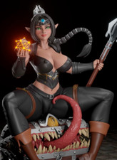 Baldurs Fanart Girl DnD Gaming