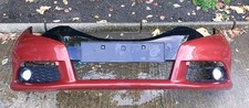 HONDA CIVIC BUMPER FRONT COMPLETE IN RED MK9 2011 - 2015