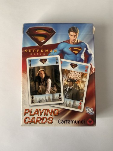 Superman returns playing cards - returns,