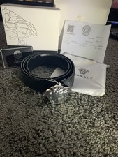 Versace Men’s Belt with Dust