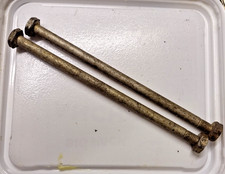 2 off  5/16" WHITWORTH X 5 inches  and one eight " Bolts with hexagonal nuts