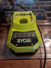 UK Fast Charger Ryobi One+ Plus P108 Li-ion Battery P117 P105 P102 9.6V/18V