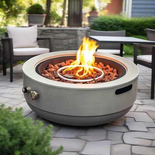 Propane gas fire - propane,