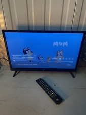 JVC Smart TV 24" Inch Television Freeview Play Remote Apps Gaming Caravan CCTV