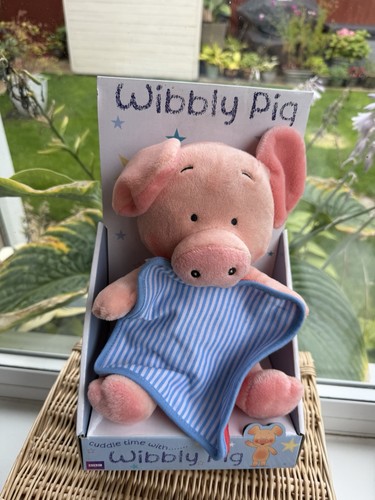 Wibbly pig soft toy - wibbly,