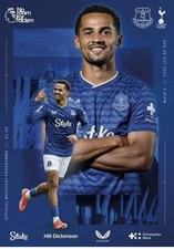 EVERTON V TOTTENHAM HOTSPUR 26th OCTOBER 2025 