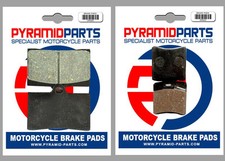 Front & Rear Brake Pads (2