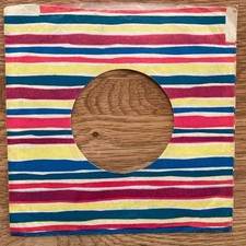 1 X ORIGINAL VINTAGE PARLOPHONE 7"RECORD SLEEVES 1959 TO 1963 RARE VERSION