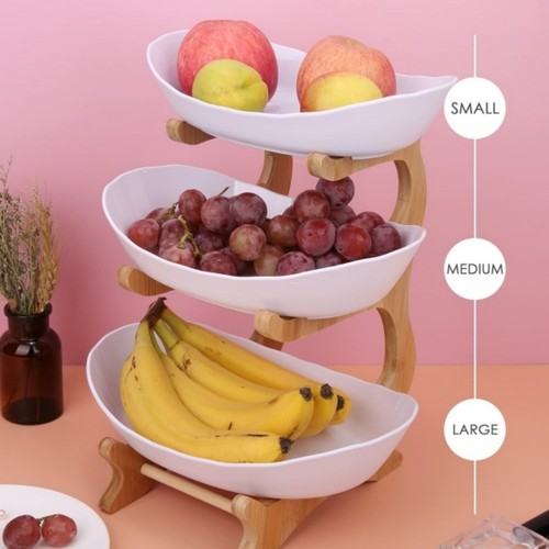 Stacked fruit tray multi layer - stacked,
