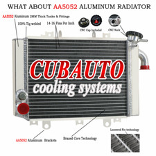 Aluminium Radiator Fit Kawasaki Ninja ZX6R ZX600F Engine Cooling 1995-1997 1996