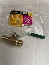Viega ProPress 1/2 in. Press Zero-Lead Bronze Ball Valve 77410
