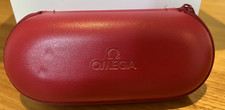 Genuine OMEGA Red Leather