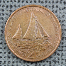 2000 Isle of Man 2 Two Pence