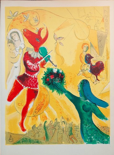 Marc chagall original - chagall,