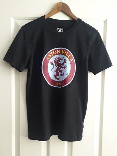 Aston villa distressed retro - villa,