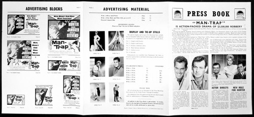 Man trap 1961 - 1961, jeffrey