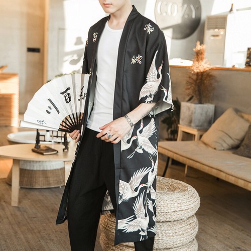 Japanese men top kimono - men, coat