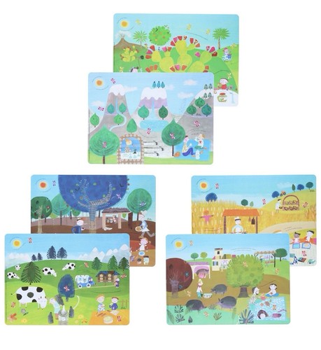 Kids placemats childrens - 8,