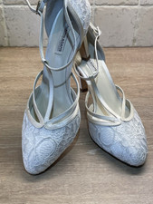 Benjamin Adam’s Ivory Wedding Shoes Size 6
