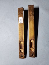 PAIR OF BRASS 19TH CENTURY