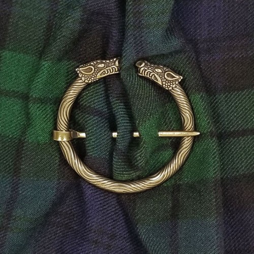 Bronze celtic dragon - bronze,