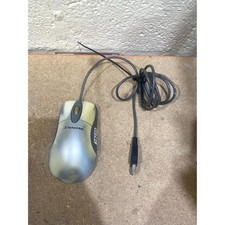 Packard Bell O-3UP Optical Mouse Silver Wired 3-Button Scroll Wheel for Desktop