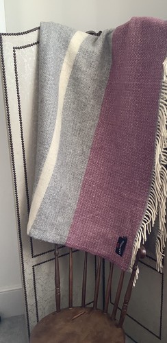 Earl wood wool blanket - wool,
