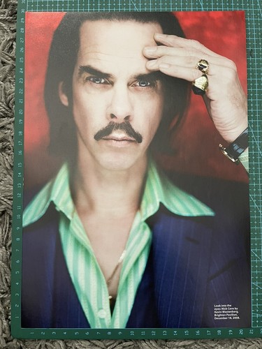 Nick cave poster - a4, poster/original