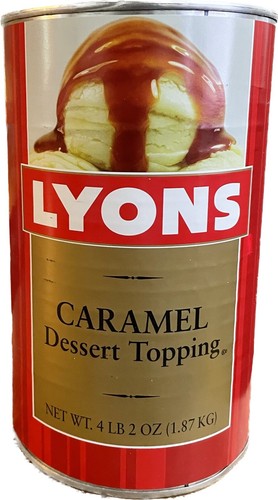 Lyons caramel dessert - lyons,