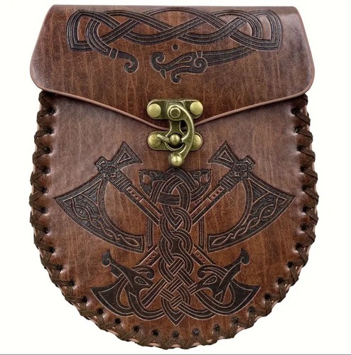 Viking waist bag - viking, coffee