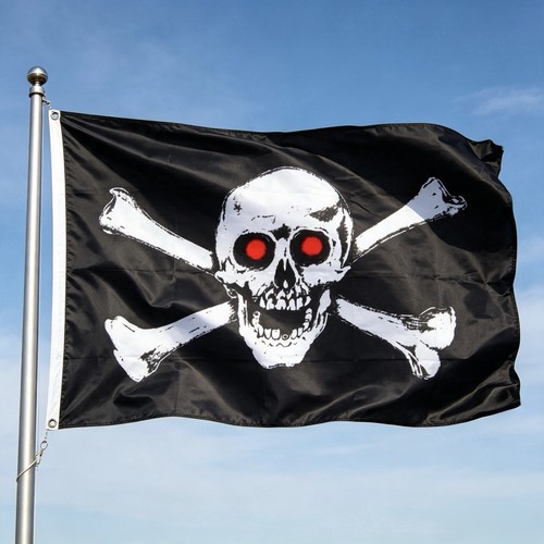 Jolly roger skull - jolly, pirate