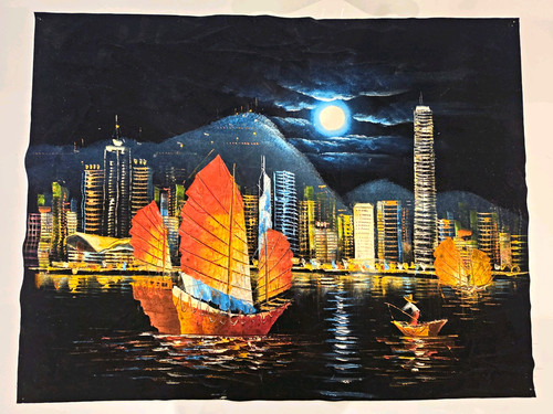 Black velvet hon kong - black,