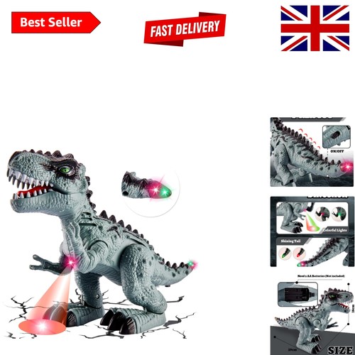 Walking rex dinosaur toy - walking,