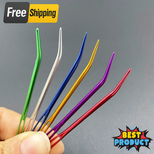 6pcs large eye knitting - 6pcs,