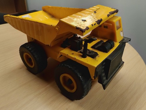 Vintage tonka yellow - vintage,