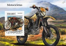 CHRISTINI AWD 450 DS & DUCATI Classic Racing Motorcycle Motorbike Stamp Sheet