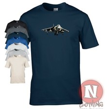 Harrier Jump jet T-shirt WW2 Cold war RAF Royal Navy fleet air arm US marines