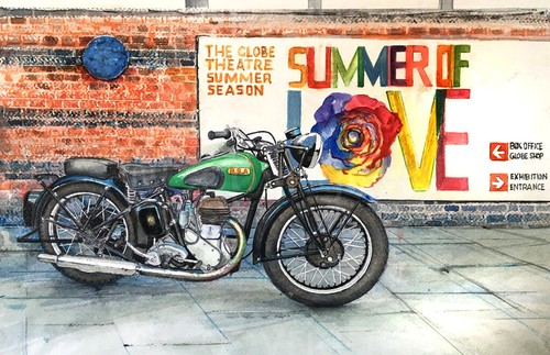 Bsa m20 m21 1930 classic - m20,