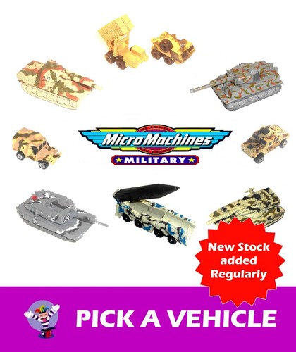 Military micro machines loads - machines,
