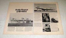 1968 Rolls-Royce Ad - Proteus in SRN.4 Hovercraft