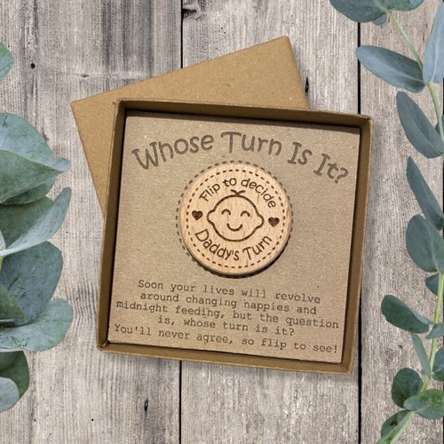 Baby decision coin flip - decision,