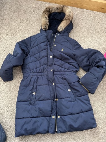 Joules girls navy winter - girls, coat