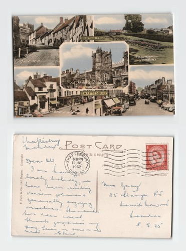 Postcard greetings from - postcard,
