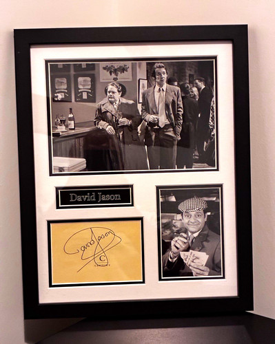 David jason signed framed - jason,