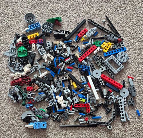 Lego technic and bionicles - and,