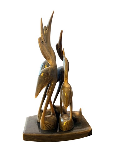 Vintage hand carved - hand, horn
