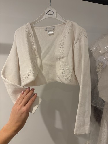 Flower girl communion cardigan - girl,