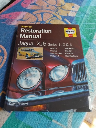 Jaguar xj6 haynes restoration - jaguar,